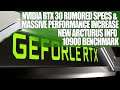 Nvidia RTX 30 Rumored Specs & Massive Performance Increase | New Arcturus Info | 10900 Benchmark
