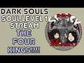JSF & Sin SL1 Part 3 / 5 (The 4 Kings! finally defeated!) (Dark Souls Soul Level 1 Playthrough)