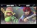 Super Smash Bros Ultimate Amiibo Fights – Min Min & Co #464 Min Min vs Roy