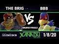 S@X 336 SSBM - BBB (Falco) Vs. The Brig [L] (Captain Falcon) Smash Melee Grand Finals