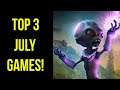 Top 3 Games RELEASING In July 2020