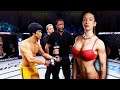 UFC 4 | Bruce Lee vs. Cornelia Ritzke (Bodybuilder) (EA Sports UFC 4)