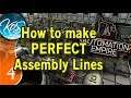 Automation Empire - HOW TO MAKE PERFECT ASSEMBLY LINES - Let's Play, Ep 4
