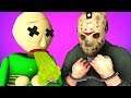 Baldi vs Jason Voorhees 4: Villain Got Busted (Friday the 13th horror 3D animation)