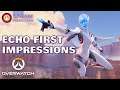 Echo First Impressions - Overwatch New DPS Hero Character - zswiggs Live on Twitch