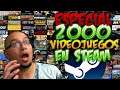 ESPECIAL 2000 Videojuegos en STEAM | MI Colección de Videojuegos Por 8BITRICHY