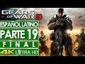 Gears of War 3 FINAL Campaña Español Latino Gameplay Parte 19 🎮 SIN COMENTAR (4K)