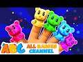 Gummy Bear Finger Family Songs: The BEST Way to Learn Colors for Kids