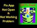 How to Fix Drop Stack Ball Not Working Problem Android & Ios - Not Open Problem Solved