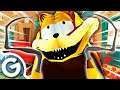 KILLER GARFIELD CHASES US?! (Gmod Sandbox) Build to Survive Gorefield