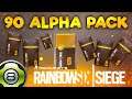 Le retour du Black Ice 🙏 - OUVERTURE DE 90 ALPHA PACK !! 🎁 - Rainbow Six Siege FR