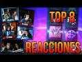MI TOP 8 REACCIONES *ABRIENDO CAJAS* en ROCKET LEAGUE | Bati two