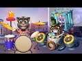 My Talking Tom 2 vs Talking Tom Hero Dash Android Gameplay #3