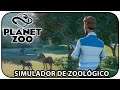 Planet Zoo - Testando, analisando, aprendendo como jogar (Gameplay PT BR)