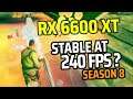 Ryzen 5 5600X | RX 6600 XT - Fortnite Season 8 (240fps capped - Low, Performance Mode)