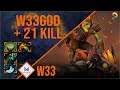 w33 - Batrider | w33GOD + 21 KILL | Dota 2 Pro Players Gameplay | Spotnet Dota 2