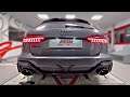 2020 Audi RS6 C8 with FULL Akrapovic Titanium Exhaust DYNO PULLS | Start Up, Pulls & Sounds!