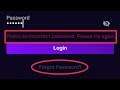 How To Voot Forgot, Reset, And Change Password || That's an incorrect password Problem in Android