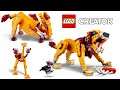 Lego Creator  31112  Wild Lion  3in1  Speed Build Review