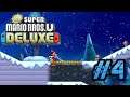 New Super Mario Bros.U Deluxe - World 4: Frosted Glacier - Full Gameplay part 4