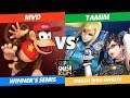 SSC 2019 SSB4 - TG MVD (Diddy Kong) VS  Tamim (Bayonetta, ZSS) Smash WiiU Winner's Semis