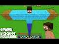 This is a SUPER SECRET WAY TO SPAWN BIGGEST HEROBRINE in Minecraft ! TITAN HEROBRINE !