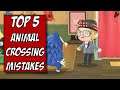 Top 5 Mistakes In Animal Crossing New Horizons You Are Making!