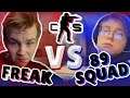ФРИКИ ПРОТИВ 89 СКВАДА / FREAK VS 89 SQUAD / СТРОГО ИГРАЕТ В КС ГО / STROGO CS GO