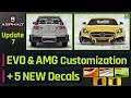 Asphalt 9 | Update 7 - EVO & AMG Customization Preview + 5 New Decals [ HD 60 FPS ]