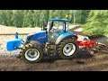 Austria - LIME spreading and ploughing in Tyrol