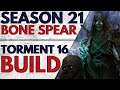Diablo 3 | Season 21 | T16 Masquerade of the Burning Carnival | Bone Spear Build Guide | 2.6.9 PTR