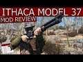 Fallout 4 Mod Review - Ithaca Model 37 - Pump Action Shotgun Mod