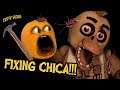 FNAF VR #2: FIXING CHICA!!! (Annoying Orange Plays)