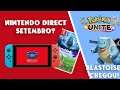 Mais rumores de Nintendo Direct Setembro! Ultimas Noticias e Blastoise no Unite