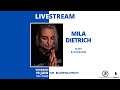 Mila Dietrich - Livestream @ E.M.I.L. & interview