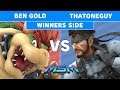 MSM 212 - 411 | Ben Gold (Bowser) VS ThatOneGuy (Snake) Winners Pools - Smash Ultimate