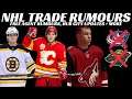 NHL Trade Rumours - Flames, Oilers, Bruins + 2020 NHL Playoffs Hub City Updates
