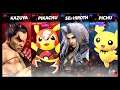 Super Smash Bros Ultimate Amiibo Fights – Kazuya & Co #471 Kazuya & Pika Libre vs Sephiroth & Pichu