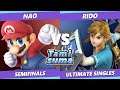TAMISUMA 248 Semifinals - Nao (Mario) Vs. Rido (Link) SSBU Smash Ultimate
