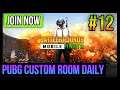 [ BGMI ] PUBG Custom Room Daily | Custom Room #12 | HINDI