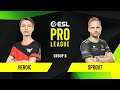 CS:GO - Heroic vs. Sprout [Dust2] Map 1 - Group B - ESL EU Pro League Season 10