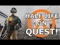 Don't Wait For Half Life Alyx Play Half Life Natively On Oculus Quest Now! Half Life Quest Tutorial
