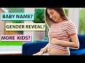 GENDER REVEAL, BABY NAME, MORE KIDS?! - Pregnancy Q&A