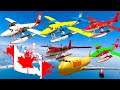 GTA V: de Havilland Canada DHC-6-300 Twin Otter Seaplane Best Longer Crash and Fail Compilation
