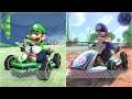 Mario Kart 8 Luigi, Waluigi Gameplay Compilation HD