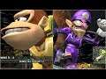 Mario Strikers Charged - DK vs Waluigi - Wii Gameplay (4K60fps)