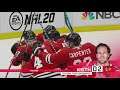 NHL 20 Season mode: New York Islanders vs Chicago Blackhawks - (Xbox One HD) [1080p60FPS]