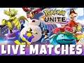 POKEMON UNITE LIVE MATCHES WITH SUBSCRIBERS! Playing with Zeraora and Battle Pass Grinding