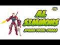 Total Chaos Series 1 Al Simmons (Red Armor Variant) Action Figure