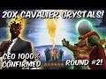 20x 6 Star Sunspot Cavalier Featured Crystal Opening Round #2 CEO - Marvel Contest of Champions